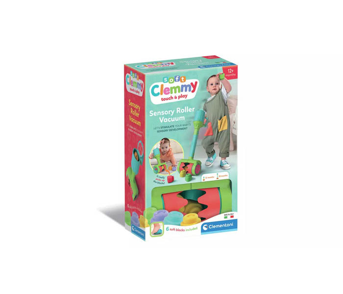 Igračka Clementoni baby, usisivač mekane kocke