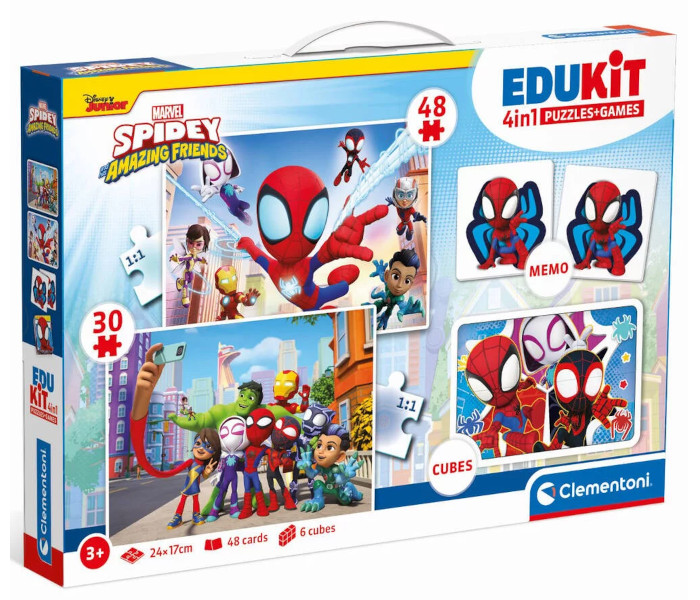 Igračka Clementoni edukativni set 4u1- Spidey and friends