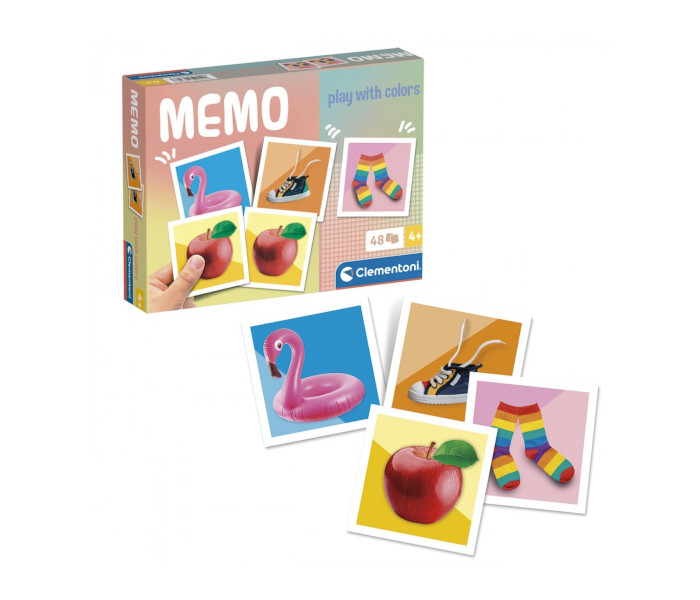 Igračka Clementoni memo pocket Noli play with colours