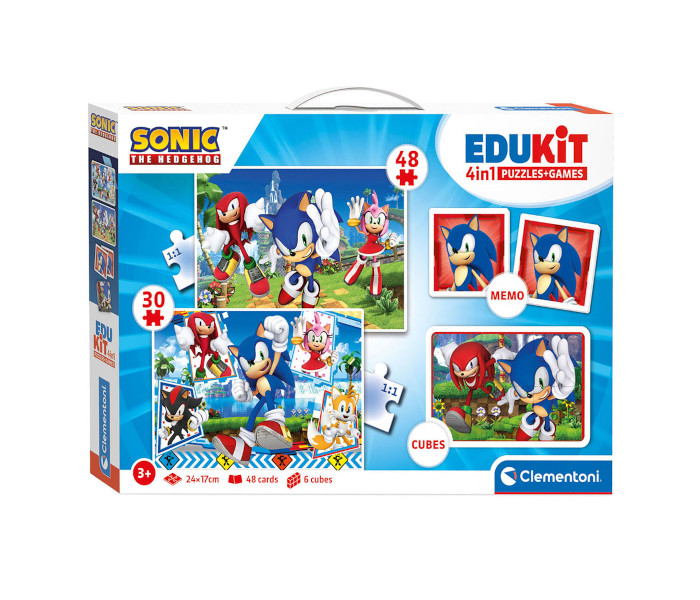 Igračka Clementoni edukativni set 4u1- Sonic