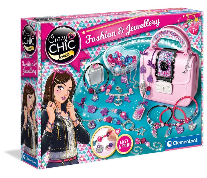 Igračka Crazy Chic, torbica i kreativne perle