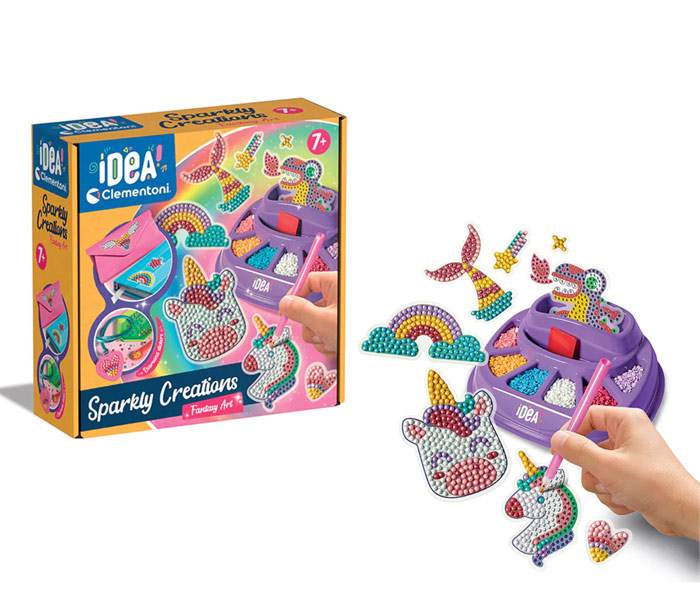 Igračka Clementoni Crea Idea, svjetlucave kreacije