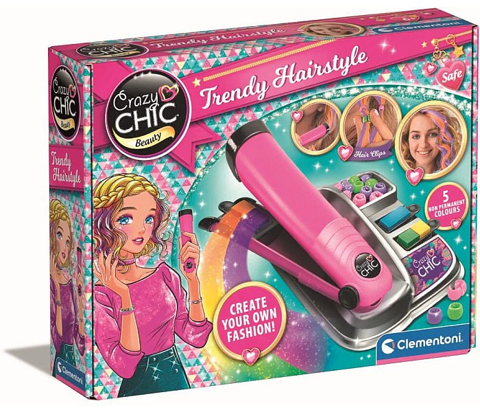 Igračka Crazy Chic, presa za stilizovanje kose