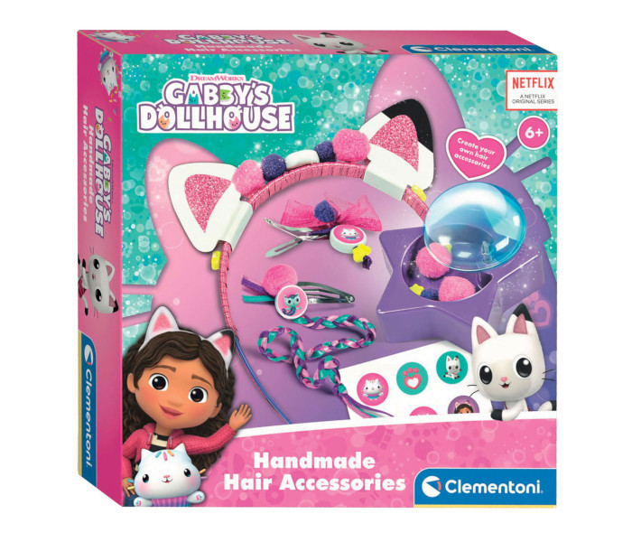 Igračka Clementoni- Gabby's dollhouse set za kosu