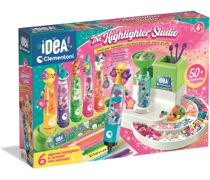 Igračka Clementoni  Crea idea, šljokičasti studio