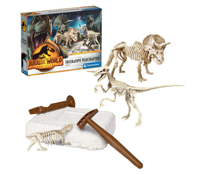Igračka Clementoni Jurasicc world triceraptors
