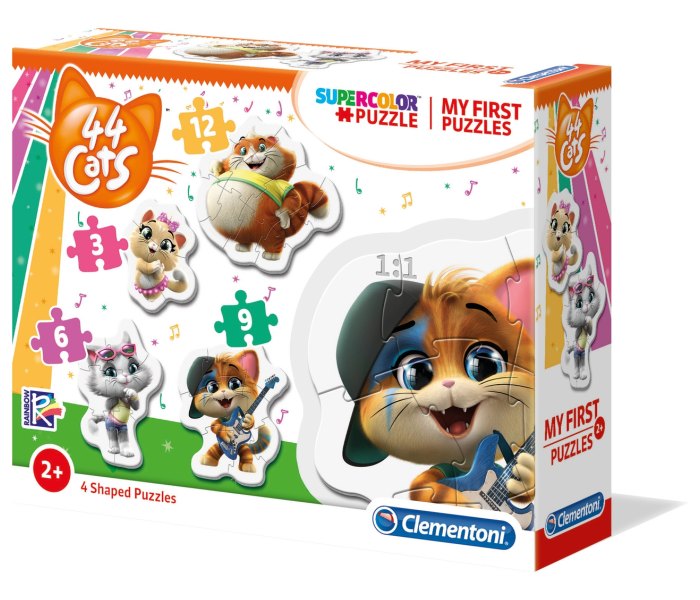 Igračka Clementoni, moje prve puzle, Cats 44
