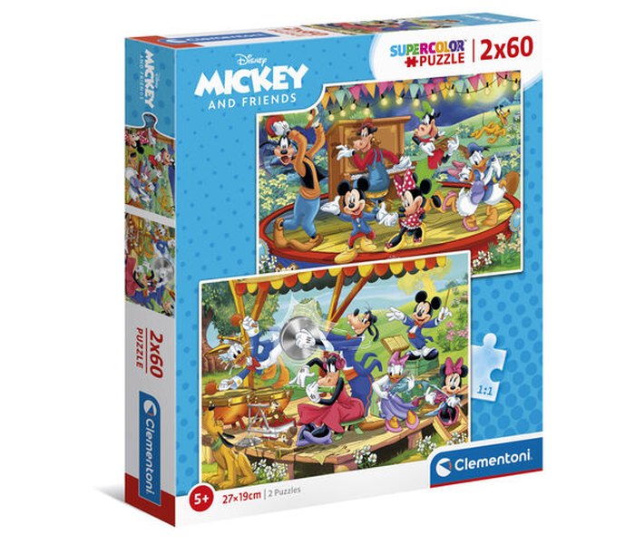 Igračka Clementoni Puzle 2x60 Mickey