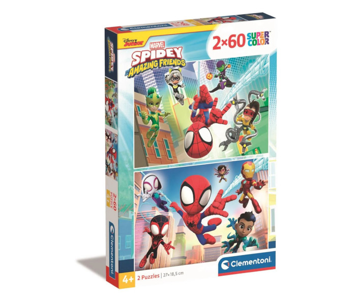 Igračka Clementoni puzle 2x60 Spidey and friends