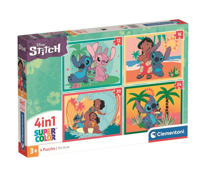 Igračka Clementoni puzle 4u1 Stitch