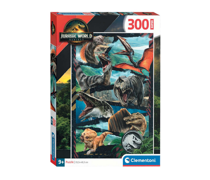 Igračka Clementoni puzle 300 kom. Jurassic world