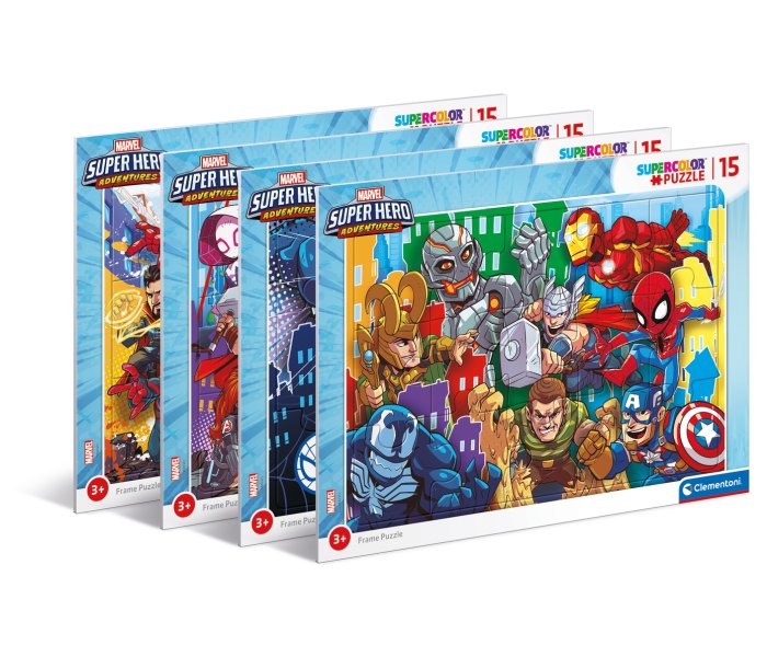 Igračka puzzle Clementoni 15 kom Marvel Super Hero