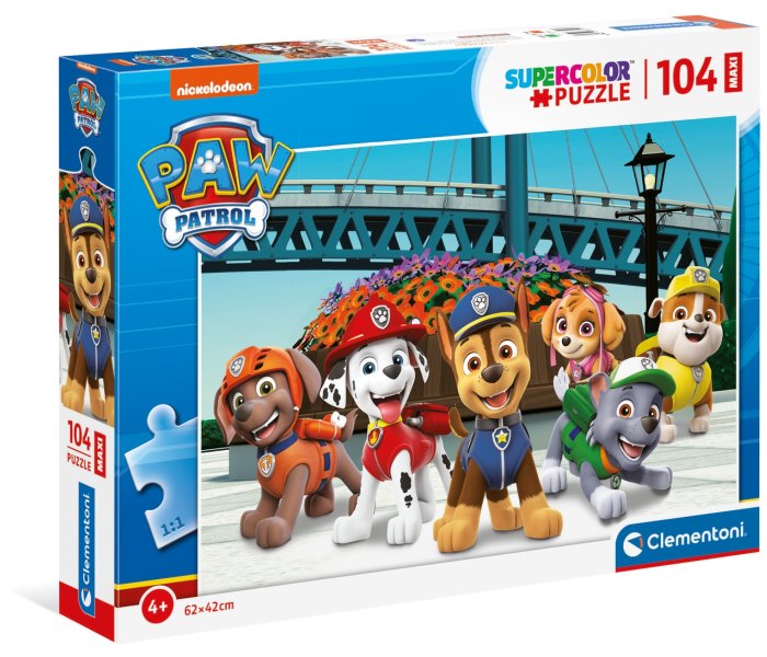 Igračka Clementoni Puzle Maxi 104 kom. Paw patrol 2