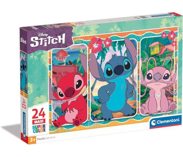 Igračka Clementoni puzle 24 Maxi disney stitch