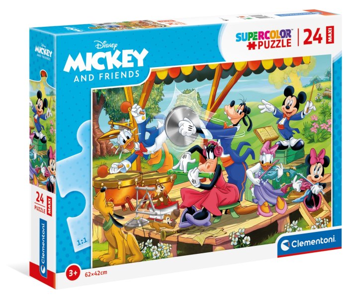 Igračka Clementoni Puzle 24 kom.maxi Miki i prijatelji
