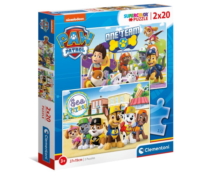 Igračka Clementoni Puzle 2x20 Paw Patrol