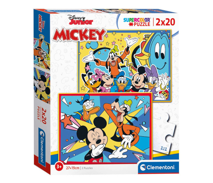 Igračka Clementoni puzle 2x20 Disney Mickey
