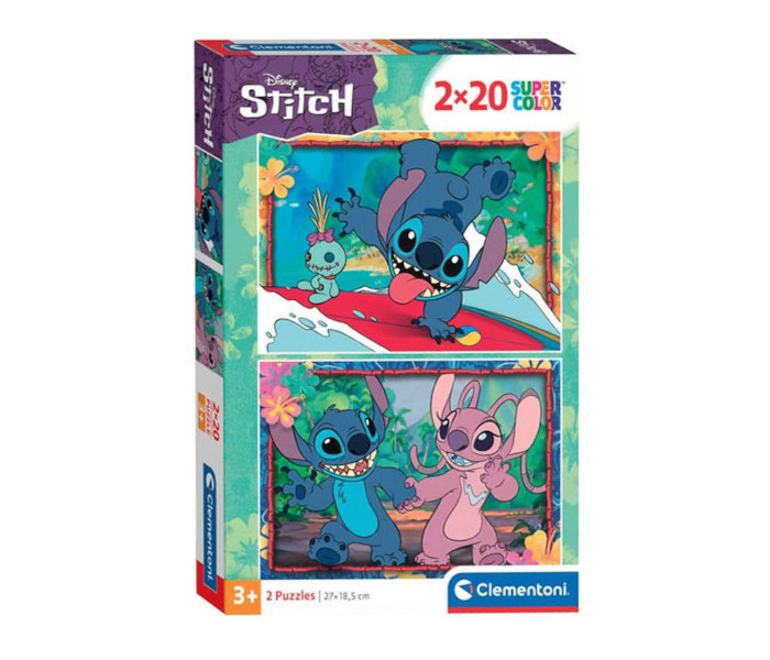 Igračka Clementoni puzle 2x20 Disney Stitch
