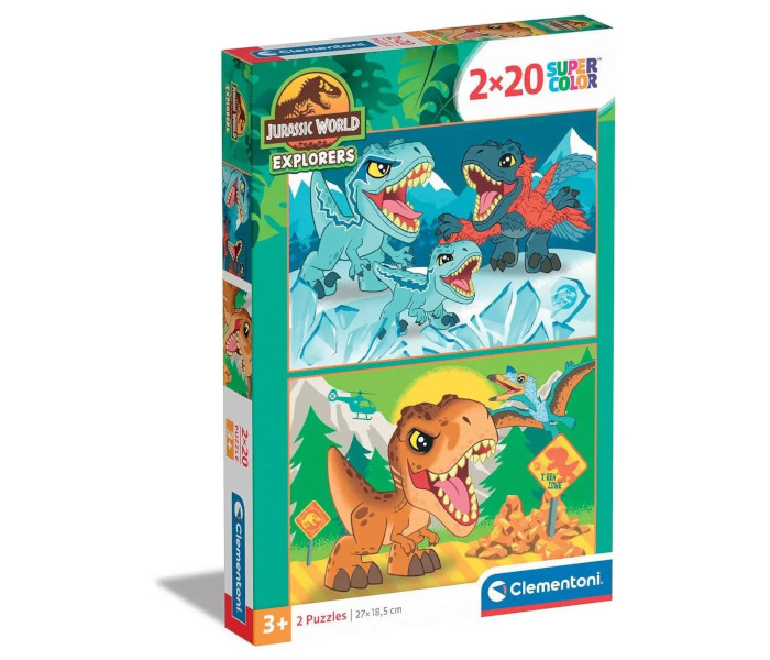 Igračka Clementoni puzle 2x20 Jurassic world