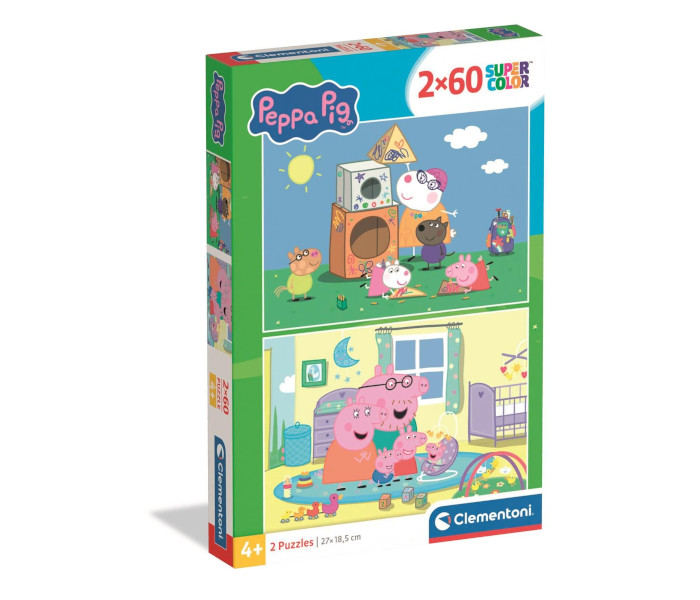 Igračka Clementoni puzle 2x60 Peppa pig
