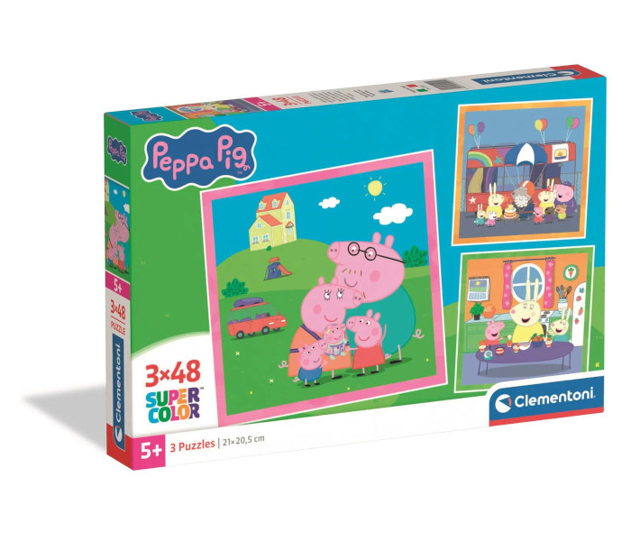 Igračka Clementoni puzle 3x48 Peppa pig