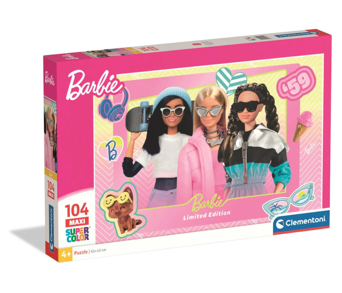 Igračka Clementoni puzle 104 kom. Maxi Barbie