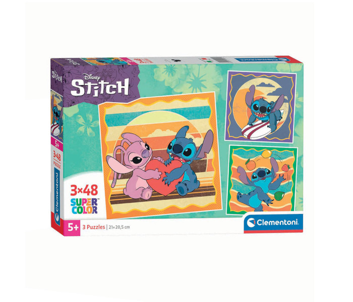 Igračka Clementoni puzle 3x48 square Stitch