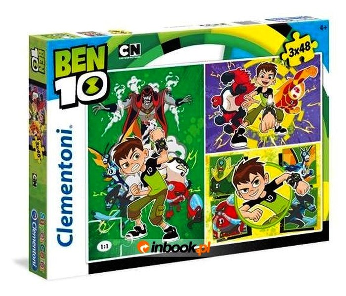 Puzle 3 x 48 ben ten