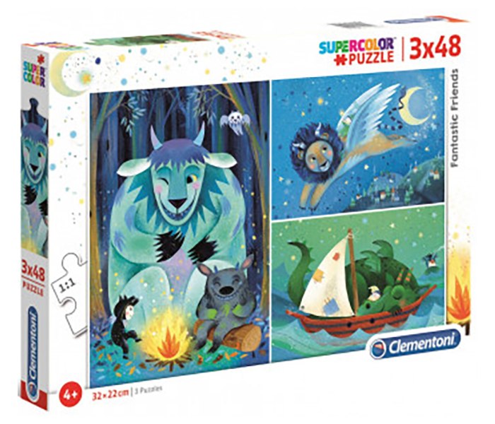 Igračka puzle 3 x 48 fantasticni prijatelji Noli