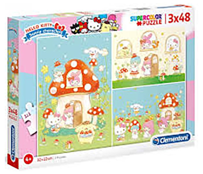 Igracka puzzle 3 x 48 Hello kitty