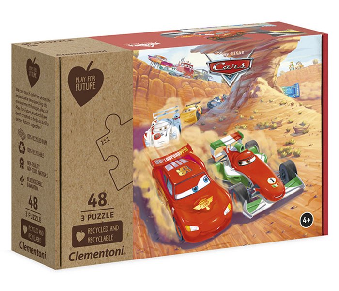 Igračka Clementoni puzle 3 x 48 Cars