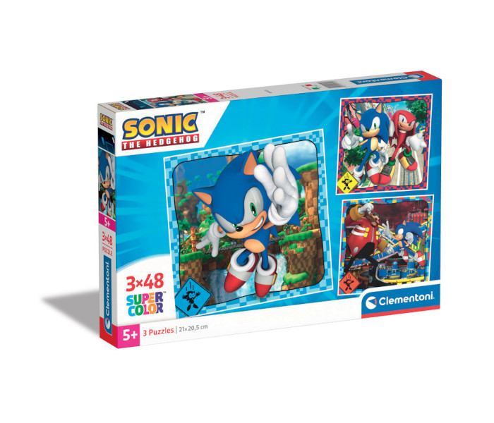 Igračka Clementoni puzle 3x48 Square Sonic