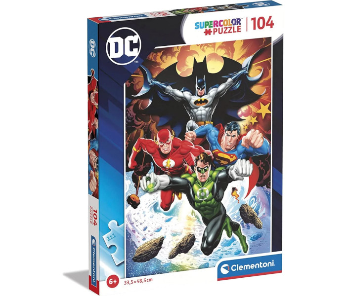 Igračka Clementoni puzle 104 kom. DC comics superheroes