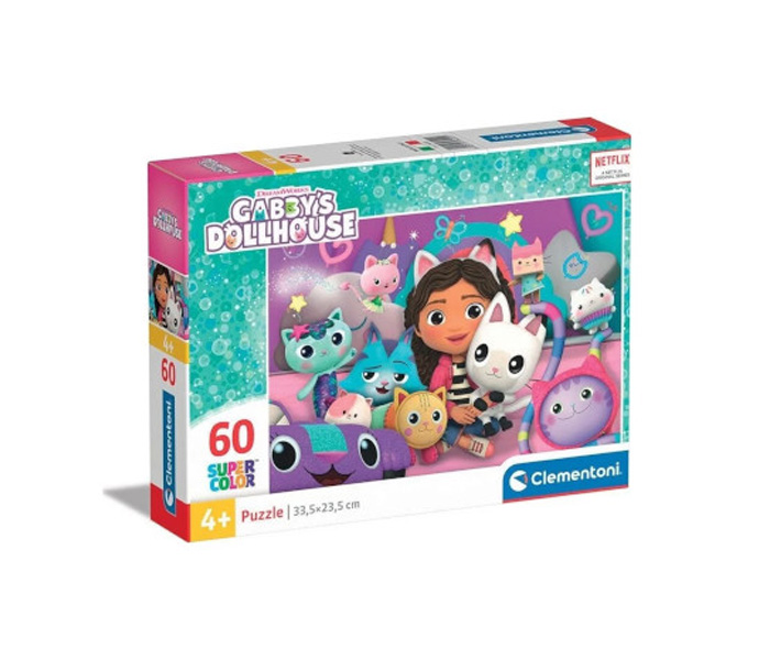 Igračka Clementoni puzle 60kom. Gabby's dollhouse