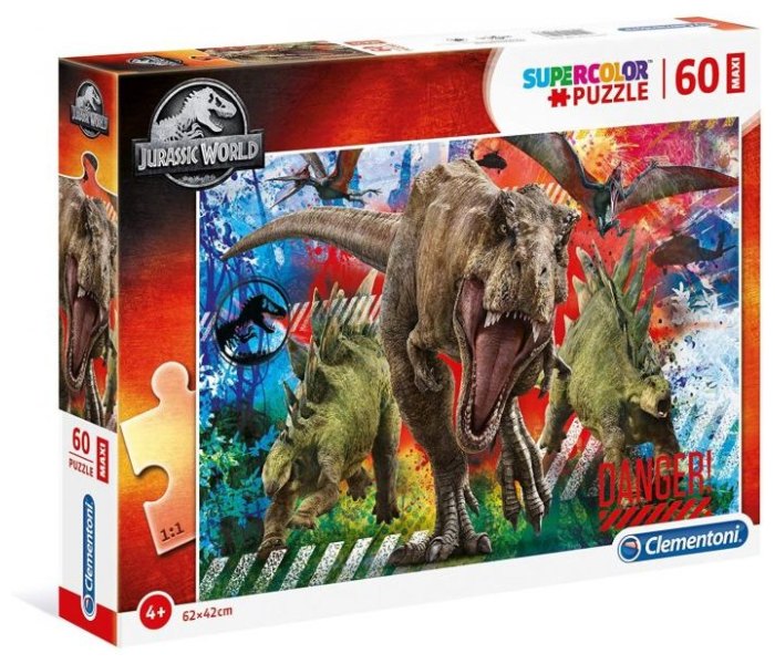 Igračka Clementoni Puzle Maxi 60 kom. Jurassic world