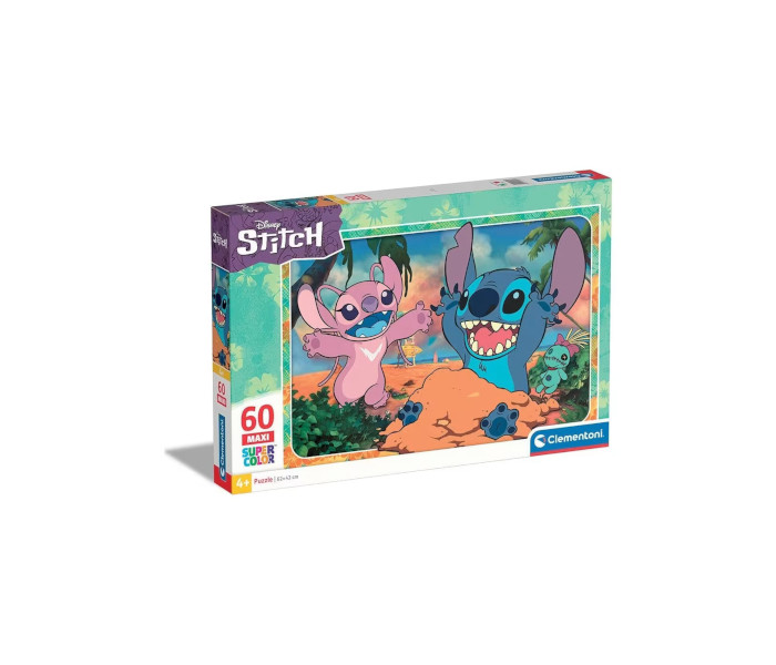 Igračka Clementoni puzle 60kom. Maxi disney Stitch