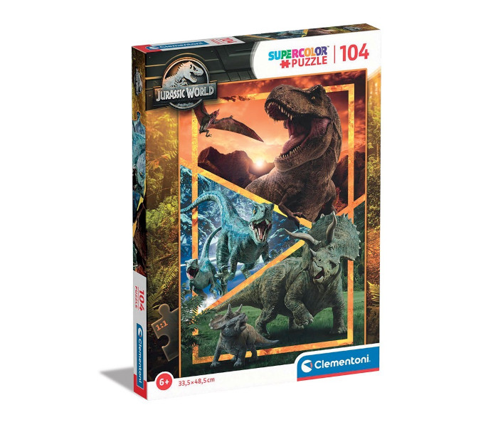 Igračka Clementoni puzle 104 kom. Super Jurassic World