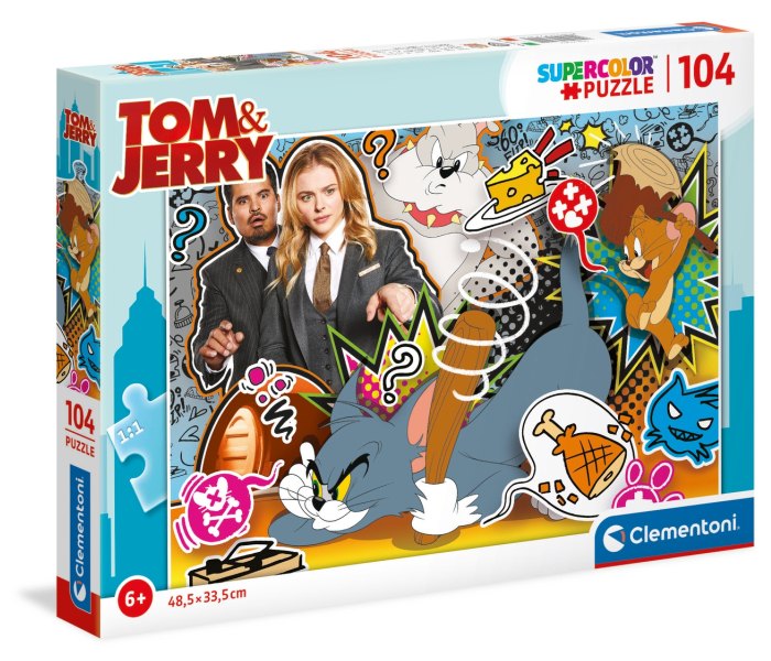 Igračka Clementoni Puzle 104 kom. Tom & Jerry