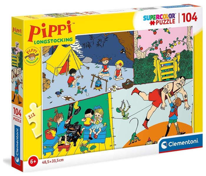 Igračka Clementoni Puzle 104 kom.Pipi longstocking