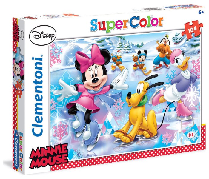 Puzle 104 Minnie sport