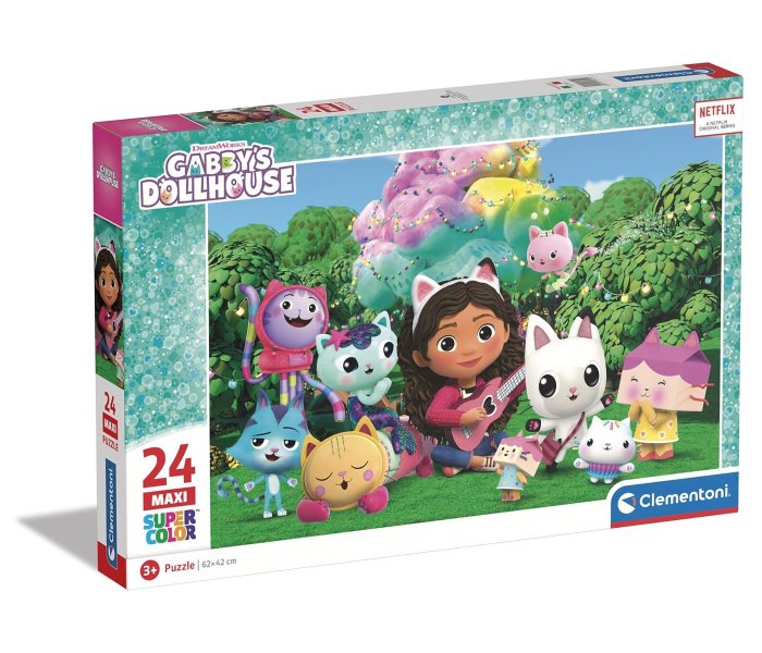 Igračka Clementoni puzle 24 maxi Gabby's dollhouse