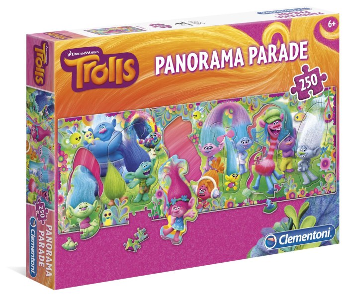 Puzle 250 Trolls Panorama parade