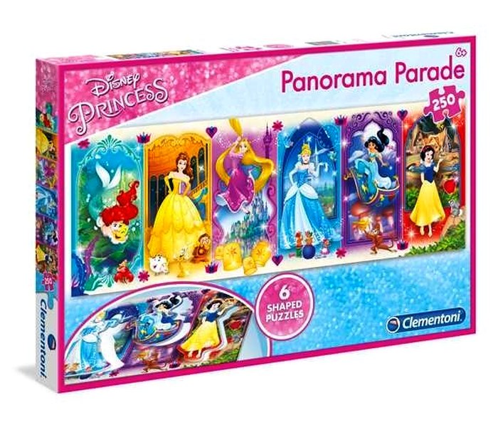 Puzzle  panorama parade Princess