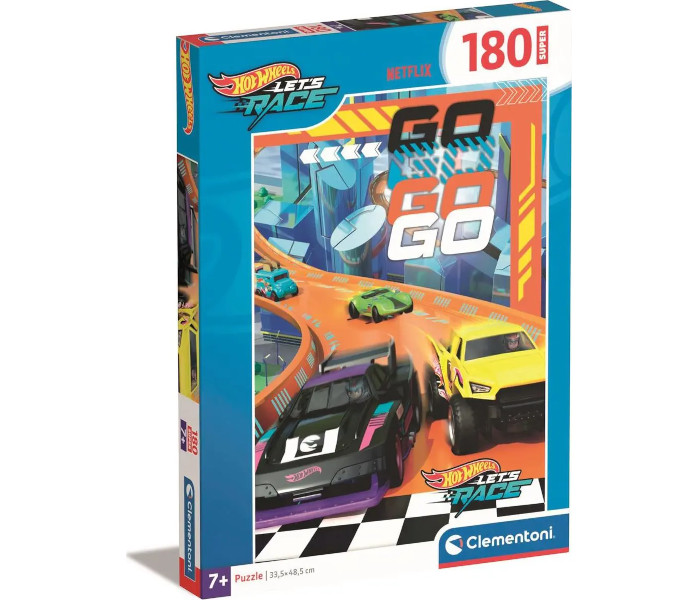 Igračka Clementoni puzle 180 kom. Super Hotwheels