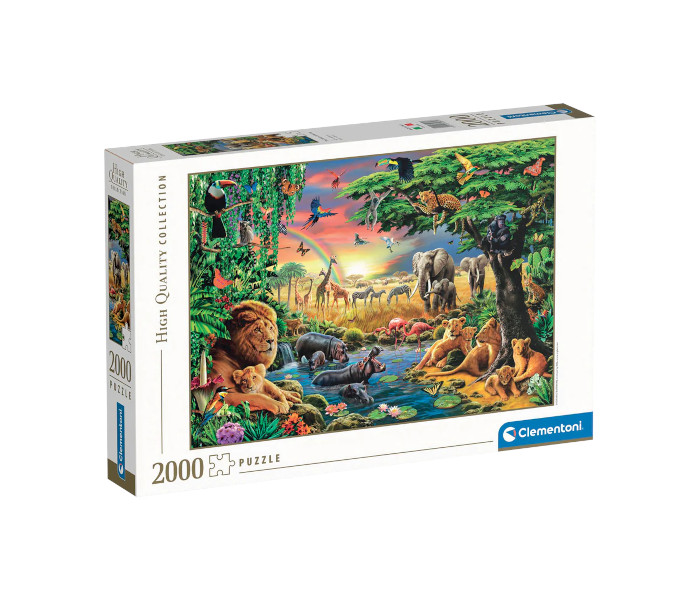 Igračka Clementoni puzle 2000 kom. The African Gathering