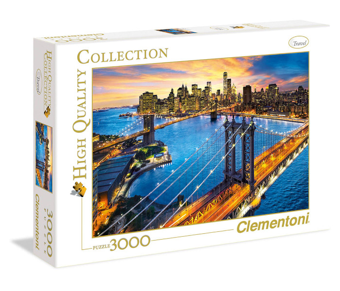 Igračka Clementoni puzle 3000 kom., HQC New York