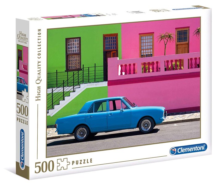 Igracka Puzzle 500 plavo auto