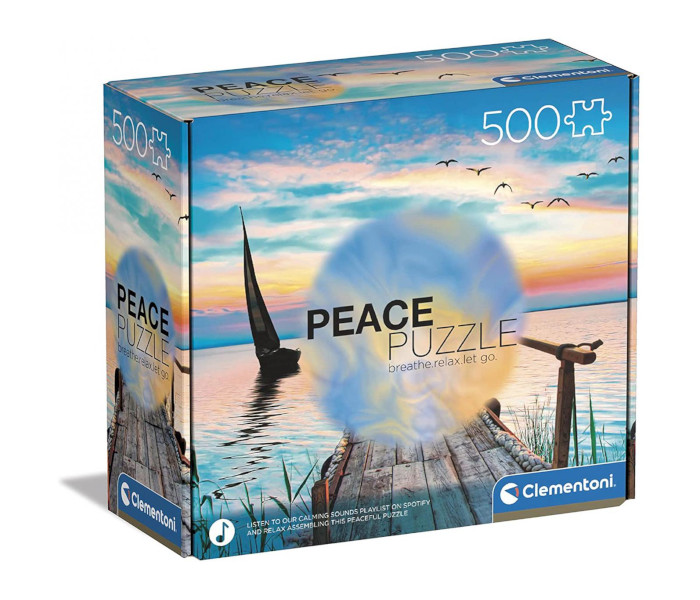 Igračka Clementoni puzle 500 kom. Peaceful wind