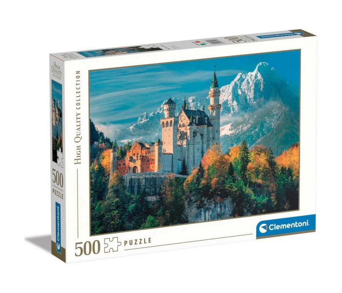 Igračka Clementoni puzle 500 kom. Neuschwanstein castle