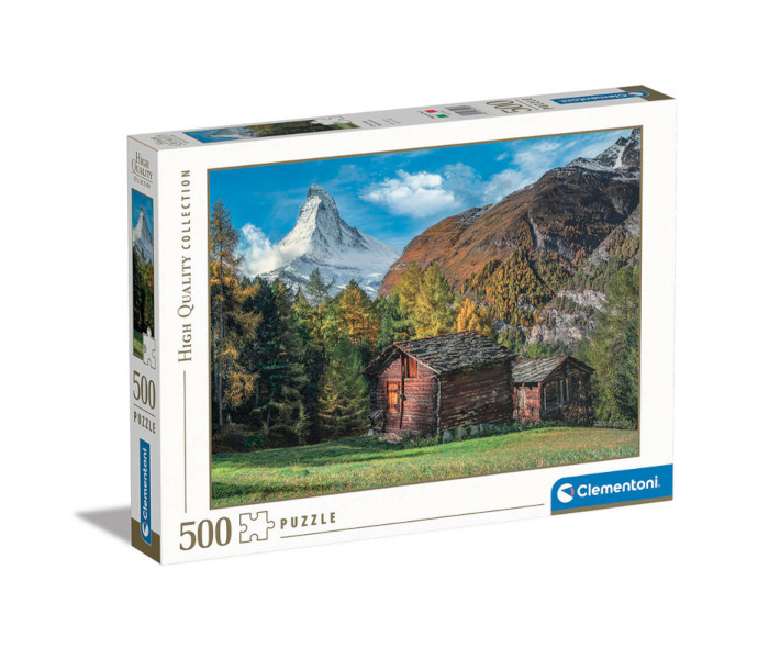 Igračka Clementoni puzle 500 kom., kućica u šumi